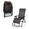 Costway Patio Rattan Zero Gravity Lounge Chair Folding Recliner Adjustable W/Headrest